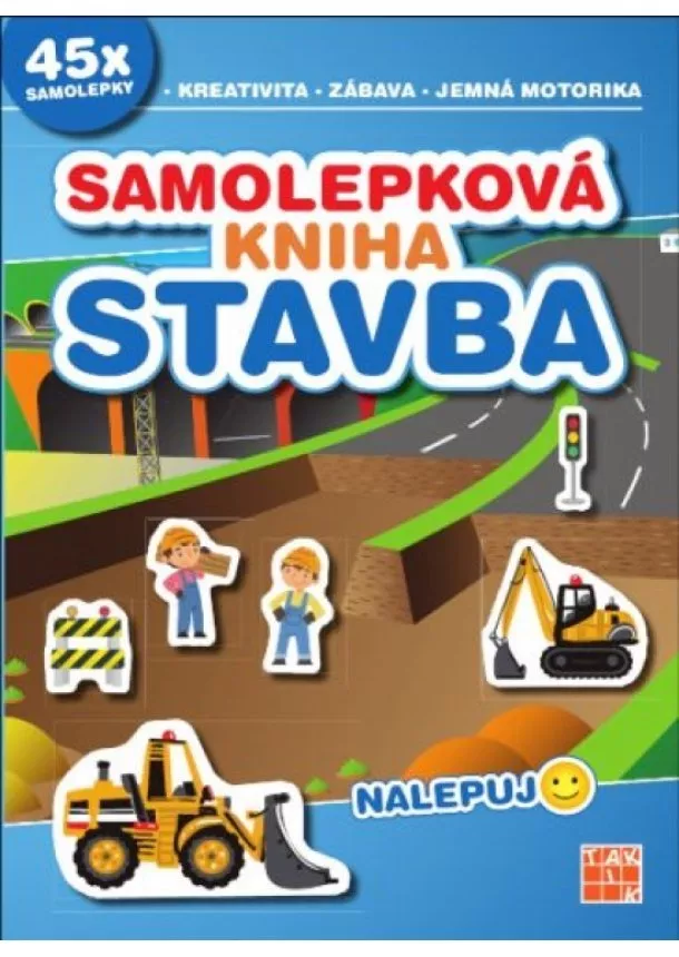 Simona Kadlíková - Samolepková kniha - Stavba