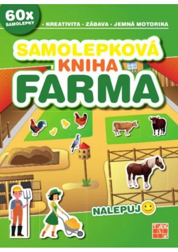 Simona Kadlíková - Samolepková kniha - Farma