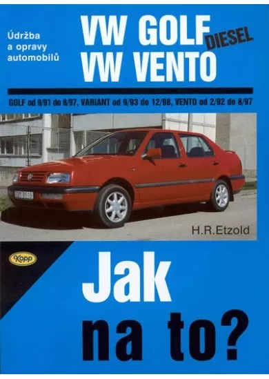 VW Golf/VW Vento v dieselové verzi - VW Golf diesel od 9/91 do 8/97, Variant od 9/93 do 12/98, Vento od 29/2 do 8/97, č. 20