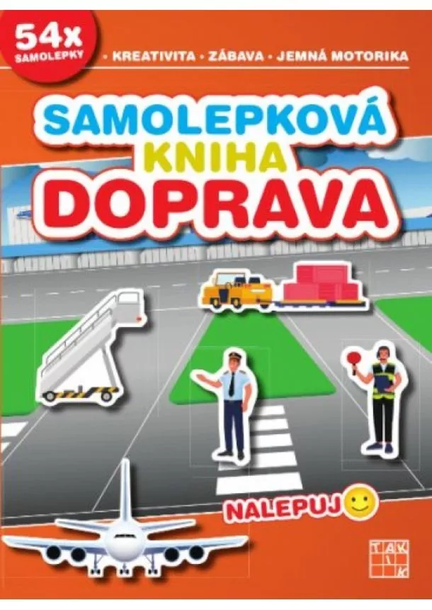 Simona Kadlíková - Samolepková kniha - Doprava