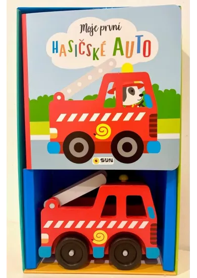 Moje první Hasičské auto (Dárkový box kniha s hračkou)