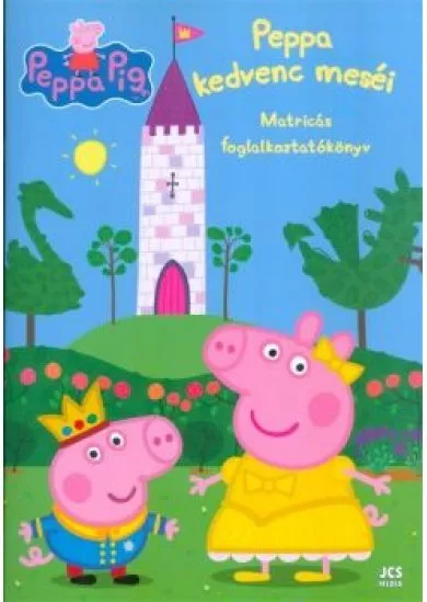 PEPPA PIG: PEPPA KEDVENC MESÉI /MATRICÁS FOGLALKOZTATÓKÖNYV