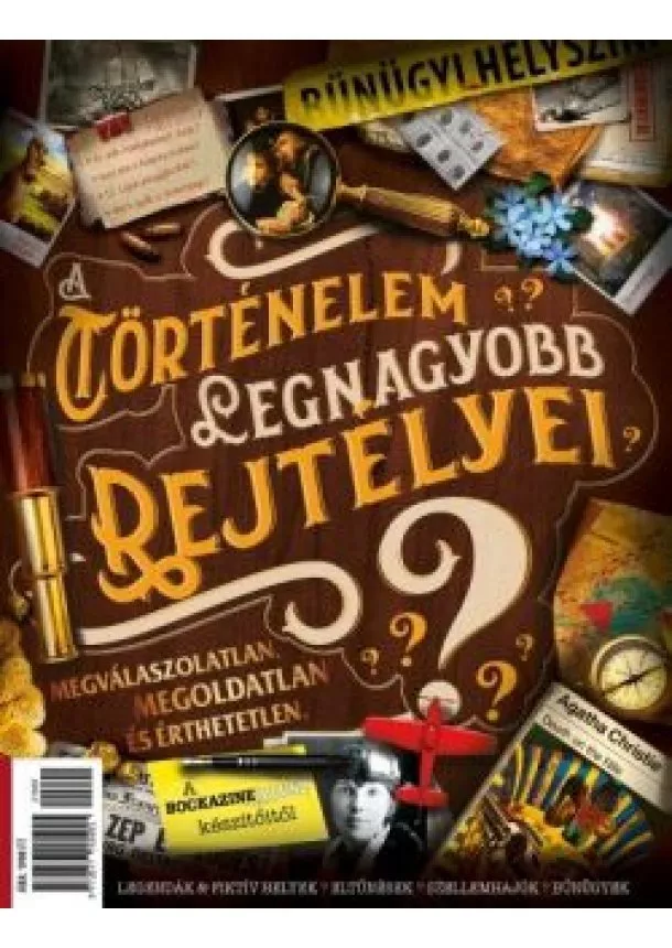 Bookazine - A történelem legnagyobb rejtélyei - Bookazine Plusz