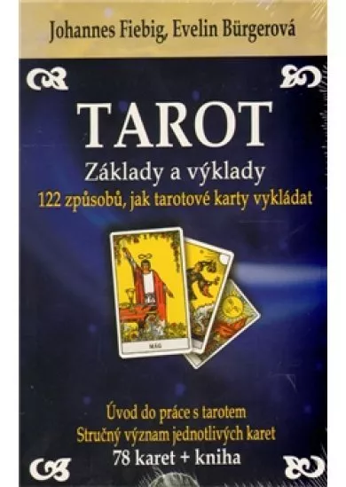 Tarot - Základy a výklady (kniha + karty) - 122 způsobů, jak tarotové karty vykládat