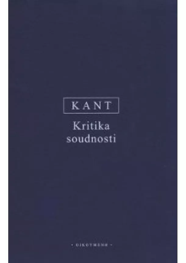 Immanuel Kant - Kritika soudnosti