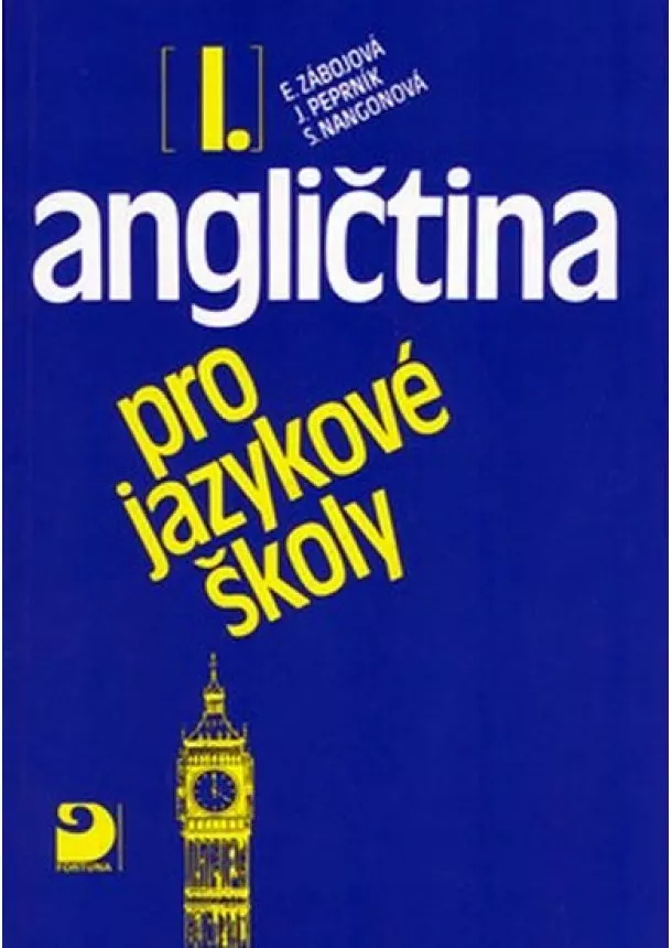 Jaroslav Peprník, Vacková Eva - Angličtina pro jazykové školy I. - Učebnice