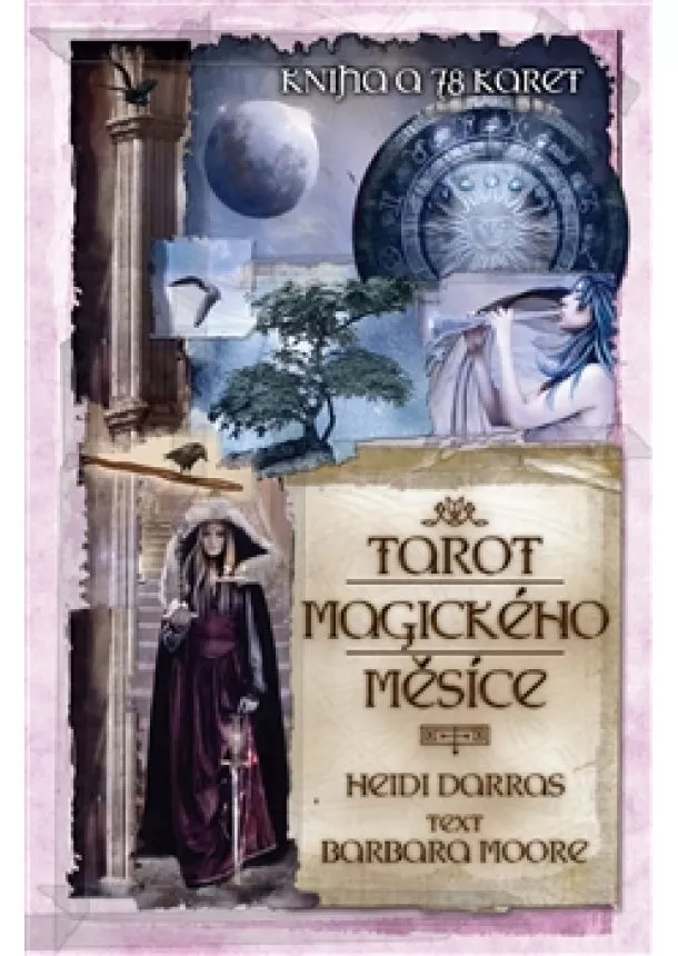 Barbara Moore - Tarot magického měsíce - Kniha a 78 karet