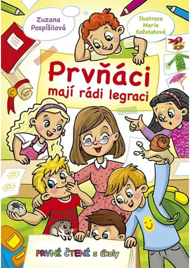 Zuzana Pospíšilová - Prvňáci mají rádi legraci - První čtení s úkoly