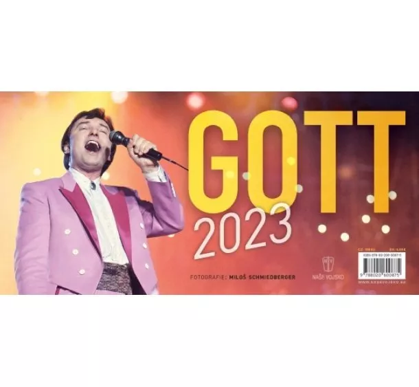 Miloš Schmiedberger - Stolní kalendář GOTT 2023