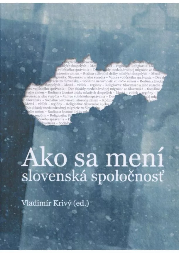 Vladimír Krivý - Ako sa mení slovenská spoločnosť