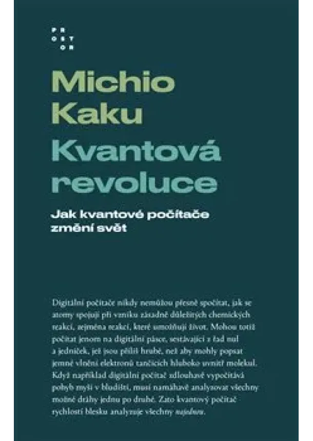 Michio Kaku - Kvantová revoluce - Jak kvantové počítače změní svět