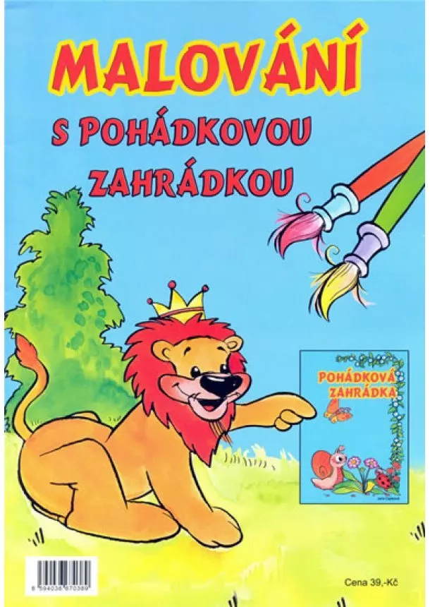 autor neuvedený - Malování s pohádkovou zahrádkou