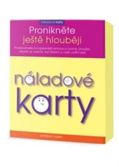 Náladové karty: pronikněte ještě hlouběji (1x kniha, 1x...