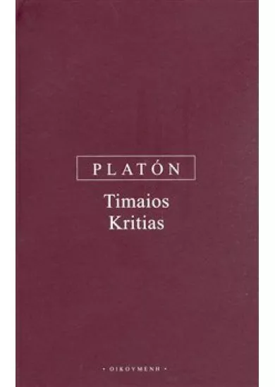 Timaios, Kritias