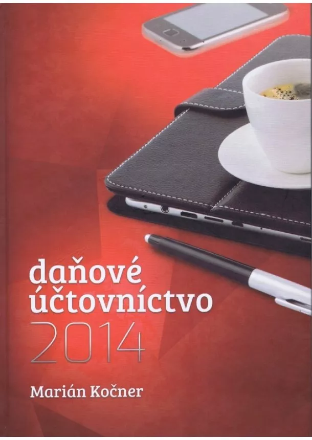 Marián Kočner - daňové účtovníctvo 2014