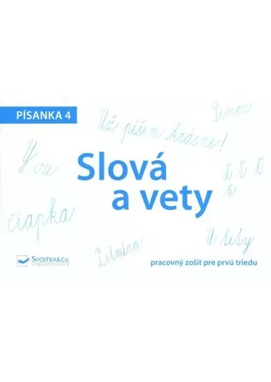 Písanka 4 – Slová a vety