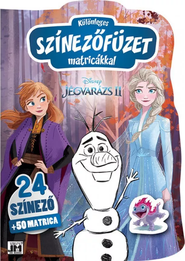 Disney Foglalkoztató - Különleges színezőfüzet matricákkal: Jégvarázs 2.