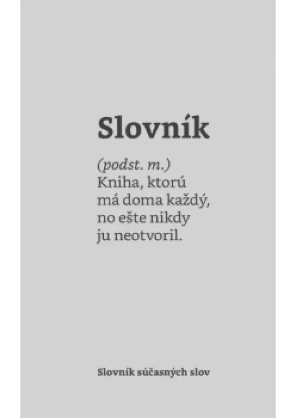 autor neuvedený - Slovník súčasných slov