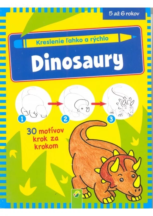 autor neuvedený - Dinosaury - Kreslenie ľahko a rýchlo