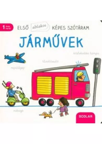 Első ablakos képes szótáram - Járművek