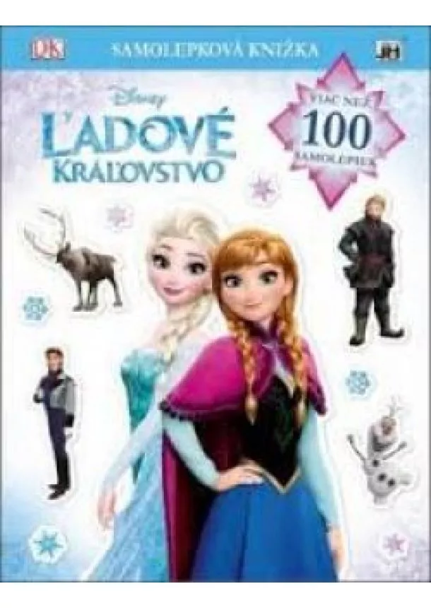 Disney - Ľadové kráľovstvo - Samolepková knižka