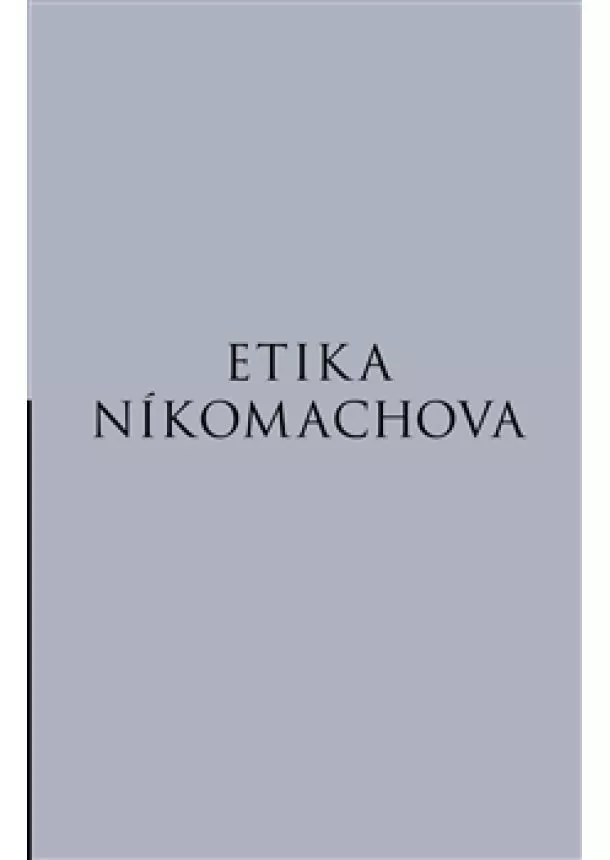 Etika Níkomachova - kapesní vydání