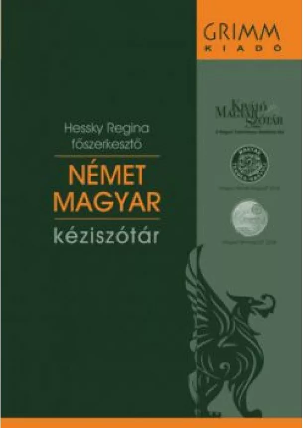 HESSKY REGINA - NÉMET-MAGYAR KÉZISZÓTÁR