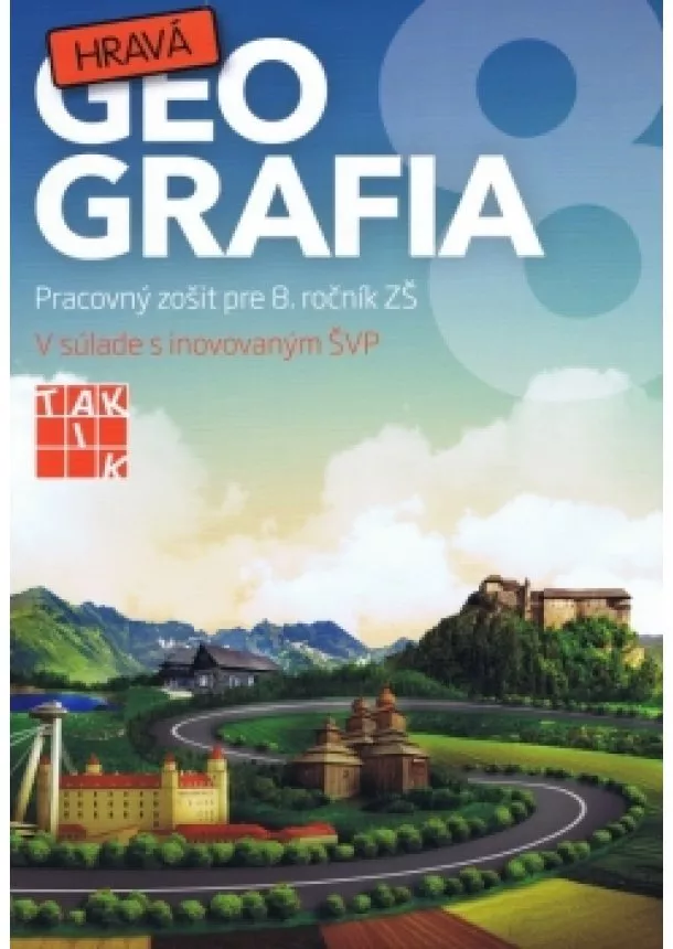 Kolektív autorov - Hravá geografia 8 PZ ( 2.vyd.)