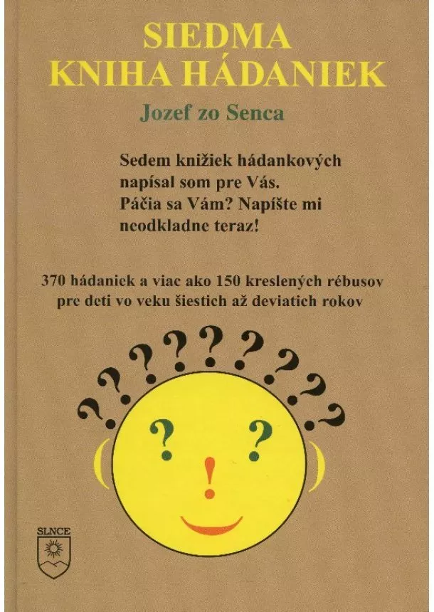 Jozef zo Senca - Siedma kniha hádaniek