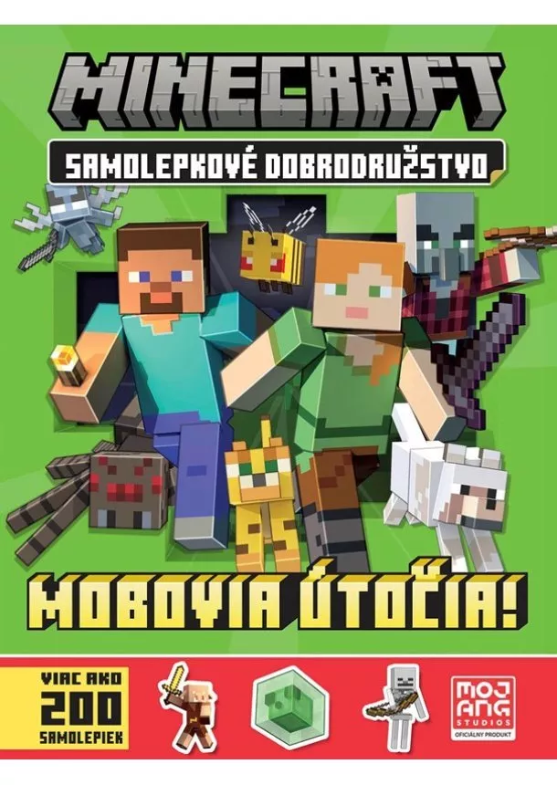 Kolektiv - Minecraft - Samolepkové dobrodružstvo - Mobovia útočia!