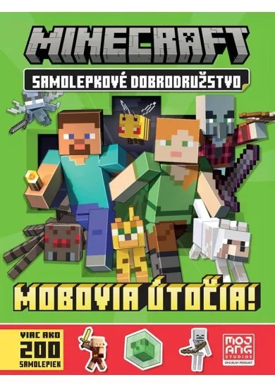 Minecraft - Samolepkové dobrodružstvo - Mobovia útočia!