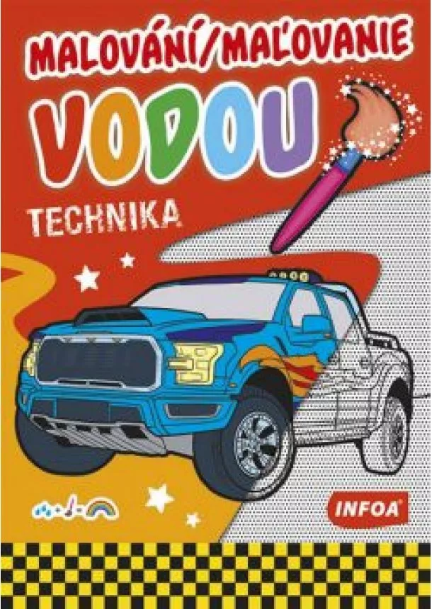 Malování - Maľovanie vodou Technika 