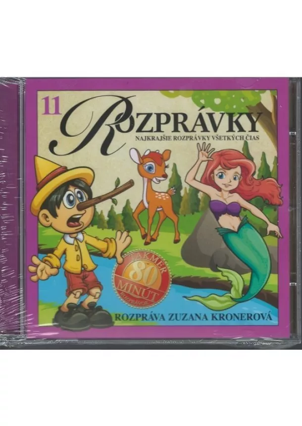 autor neuvedený - CD-Rozprávky 11 - rozpráva Zuzana Kronerová