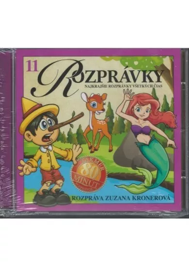 CD-Rozprávky 11 - rozpráva Zuzana Kronerová