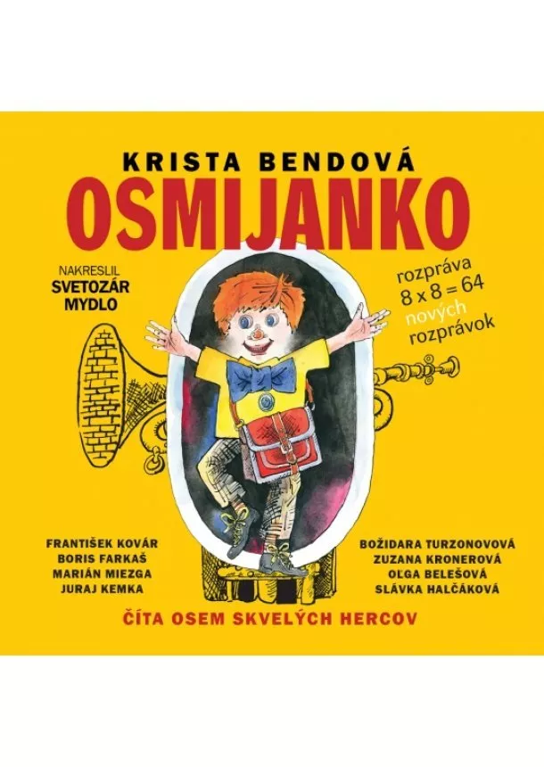 Krista Bendová - Osmijanko rozpráva 8x8=64 rozprávok - CD