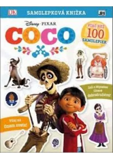 Coco - Samolepková knižka