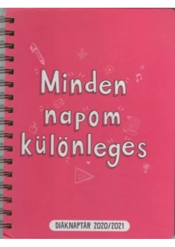 Naptárkönyv - Minden napom különleges - Diáknaptár 2020/2021