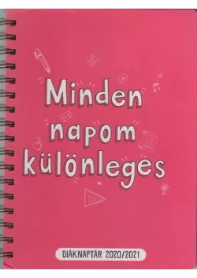 Minden napom különleges - Diáknaptár 2020/2021