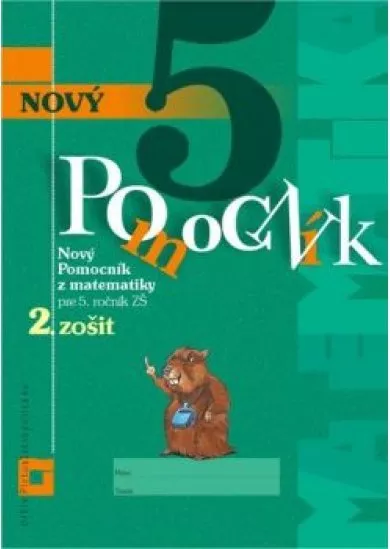 Nový pomocník z matematiky 5 – 2. časť pracovná učebnica