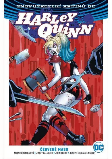 Harley Quinn 3: Červené maso (váz.) - Znovuzrození hrdinů DC