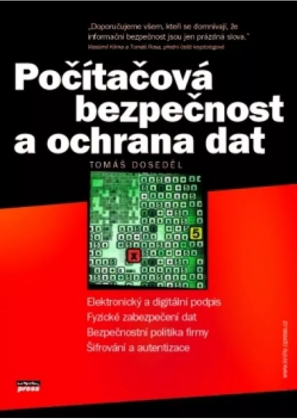 Tomáš Doseděl - Počítačová bezpečnost a ochrana dat