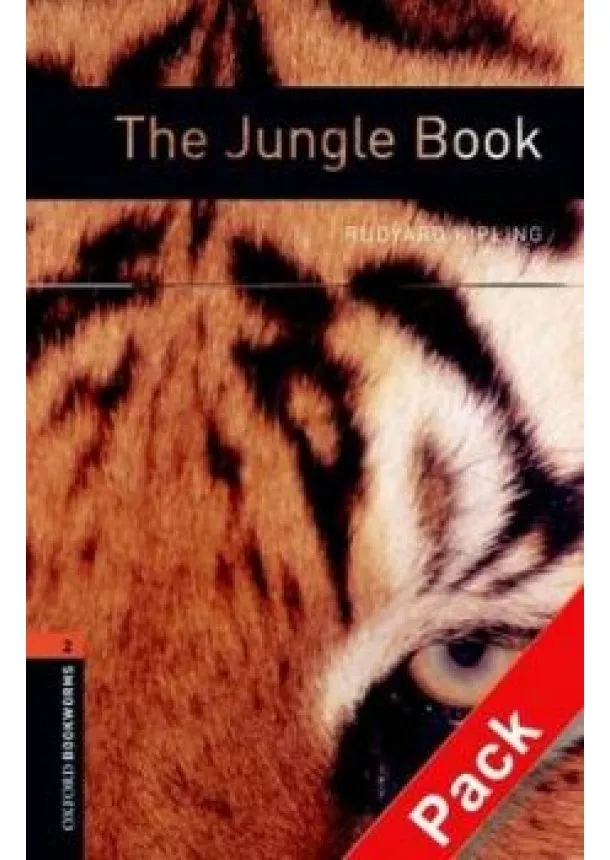 RUDYARD KIPLING - The Jungle Book - Obw Library 2 Book + CD *3E