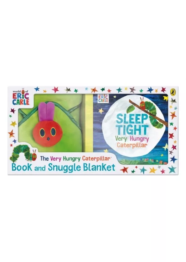 Eric Carle - The Very Hungry Caterpillar Book and Snuggle Blanket