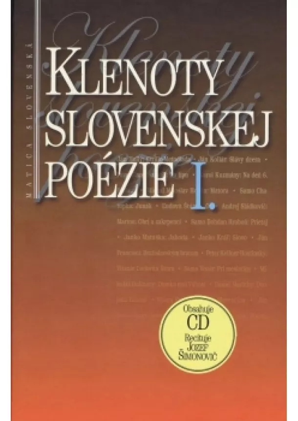 Jaroslav Rezník - Klenoty slovenskej poézie (kniha+CD)