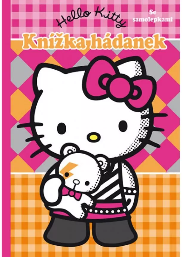 Sanrio - Hello Kitty - Knížka hádanek se samolepkami