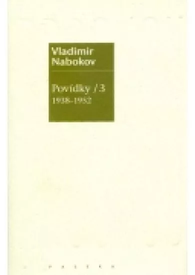 Povídky 3 - 1938-1952