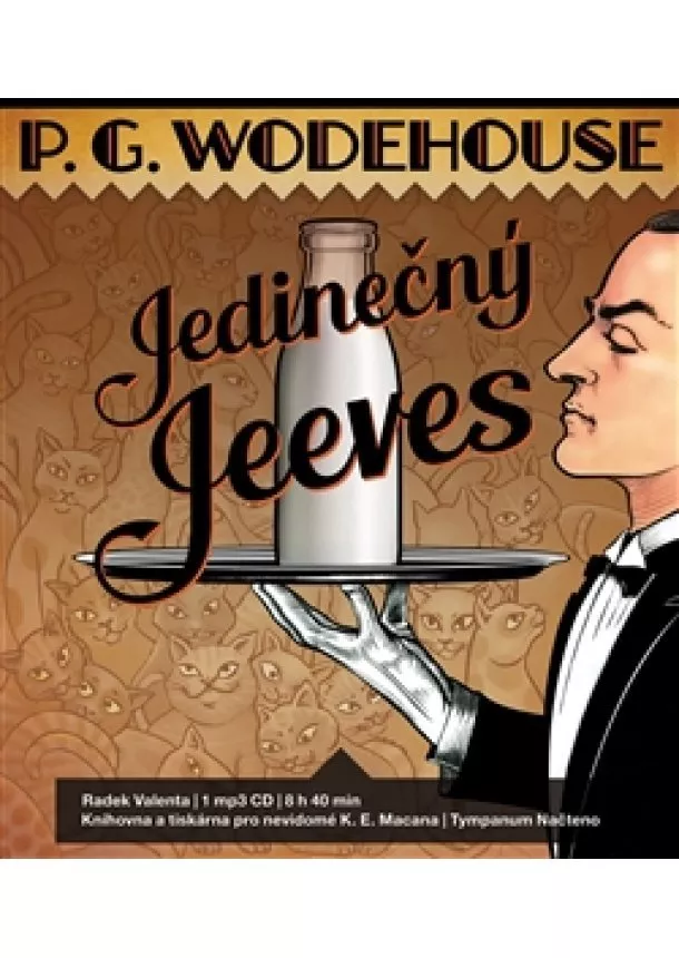 Pelham Grenvill Wodehouse - Jedinečný Jeeves (1xaudio na cd - mp3)