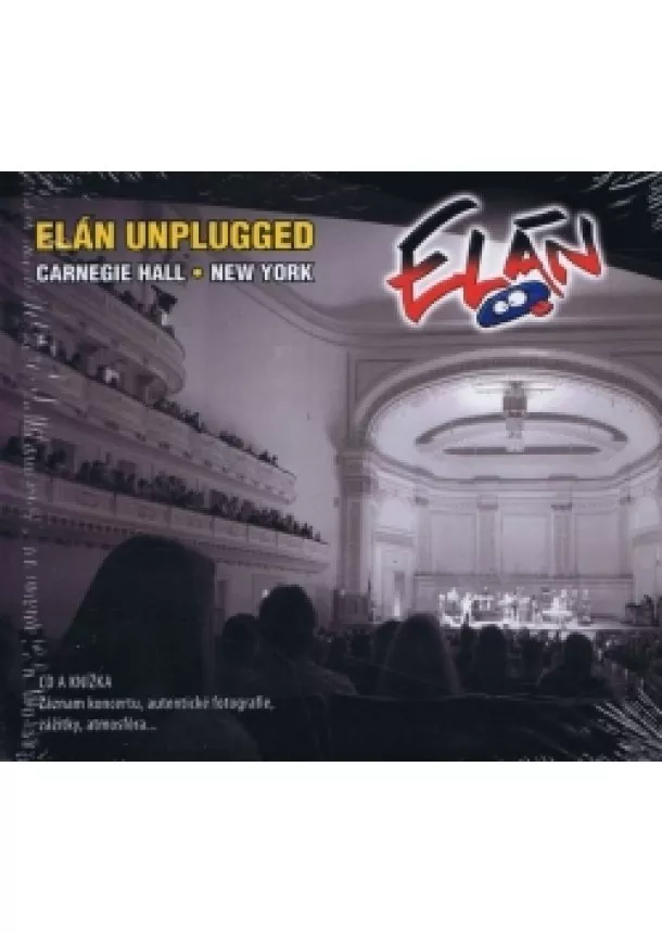 Elán - Kniha+CD-Elán Unplugged Carnegie Hall