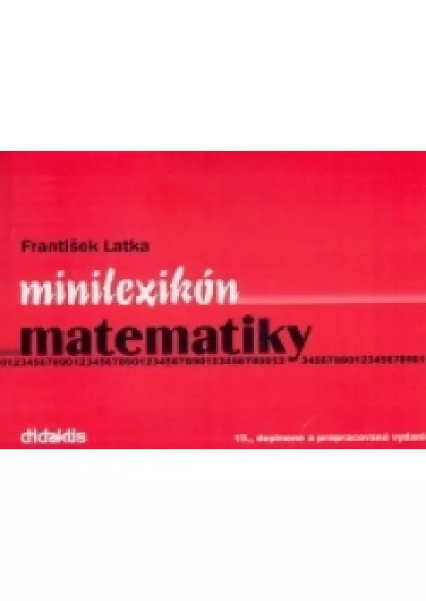 František Latka - Minilexikón matematiky