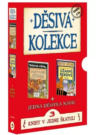 Děsivá kolekce 5 - Protivná příroda + Úžasní Řekové + titul zdarma - BOX